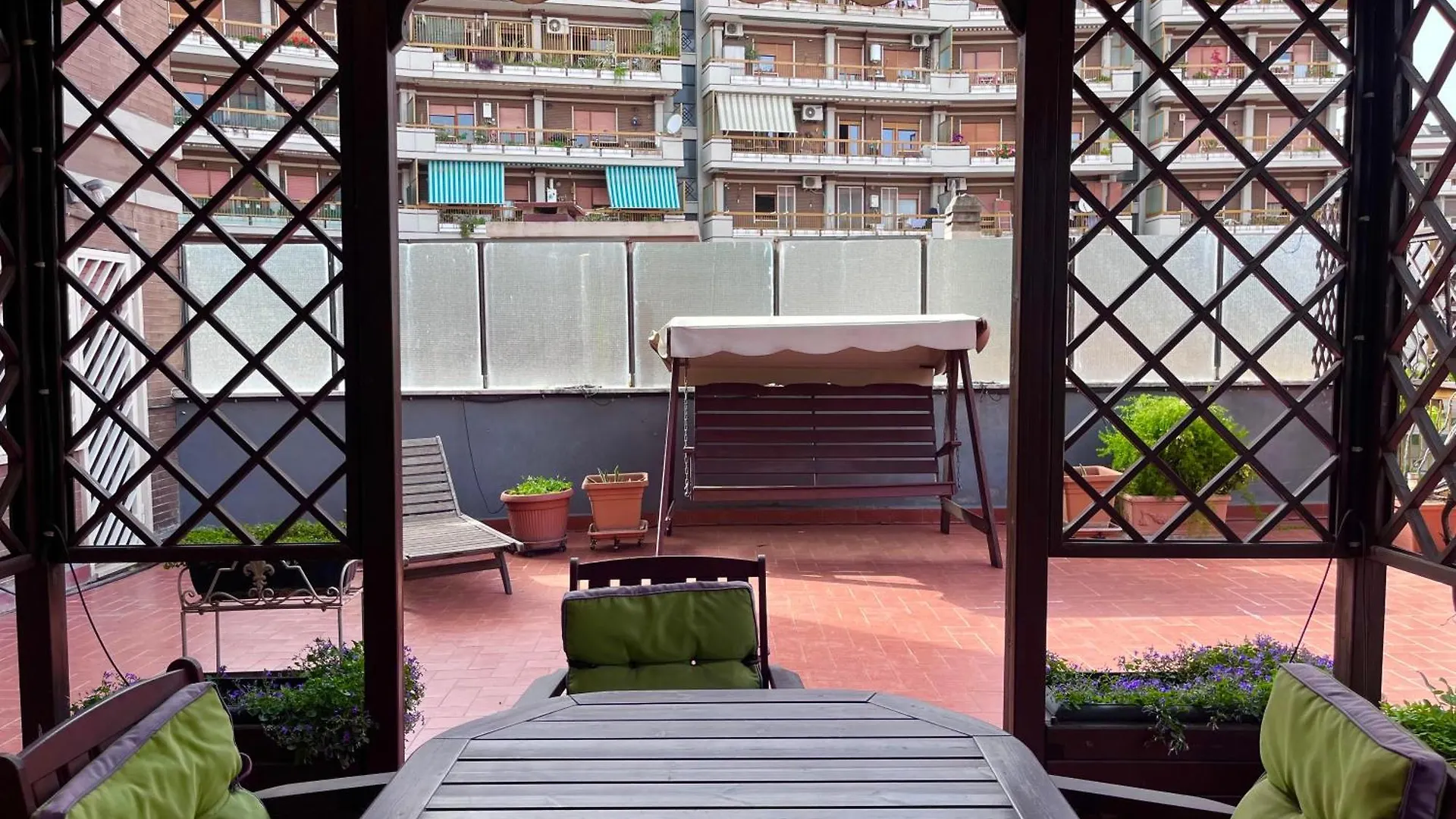 Terrace Apartment Nuovo Salario Róma Olaszország