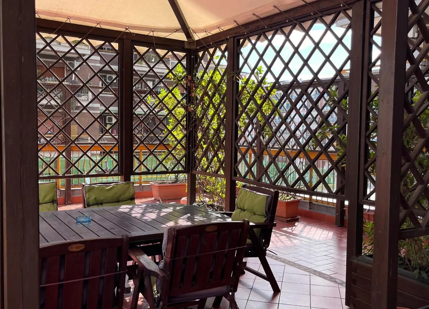 Terrace Apartment Nuovo Salario Róma Olaszország